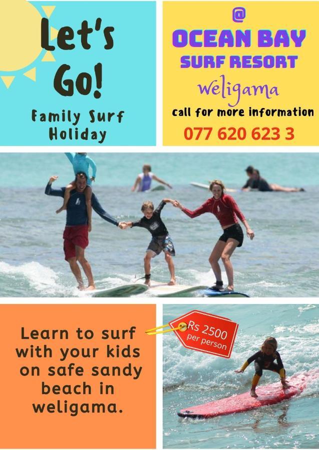 Ocean Bay Surf Resort Weligama Ngoại thất bức ảnh